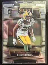 2021 Panini Select Football #88 Eric Stokes (RC) Green Bay Packers Rookie