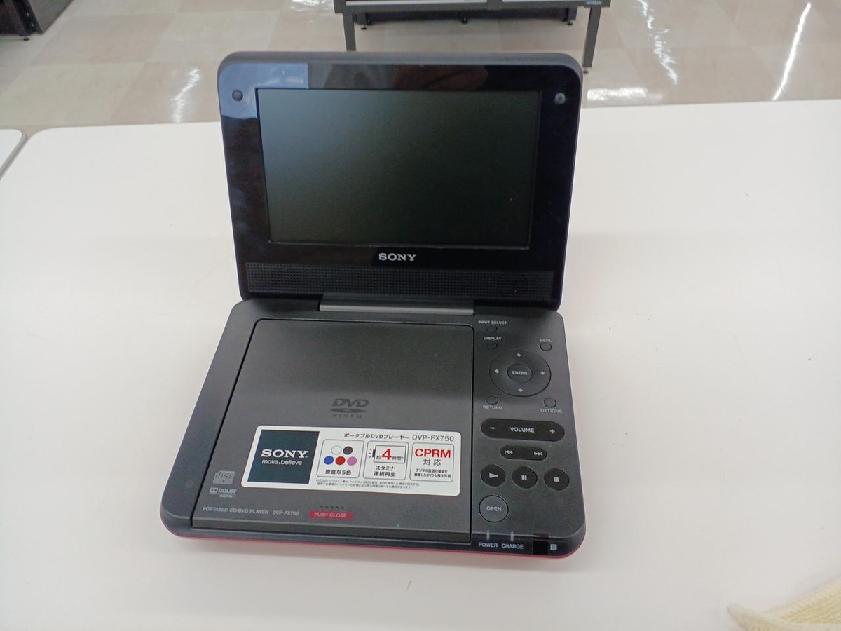 SONY ポータブルDVDプレイヤー FX730 レッド DVP-FX730/R SONY