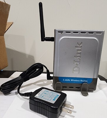 D-Link DI-514 2.4GHz 4-Port  Wireless Router