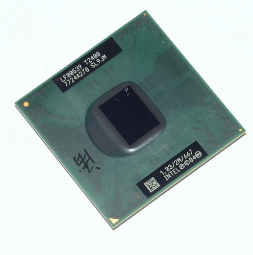 Intel Core Duo T2400 1.83GHz SL9JM Socket M Dual-Core Mobile CPU - Picture 4 of 5