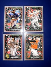 2024 Topps Holiday SILVER GLITTER- Must Buy 2 Or More For FREE SHIP