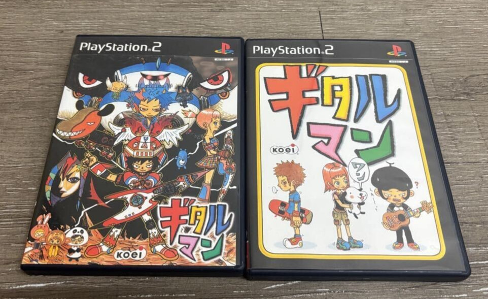 Gitaroo Man & Un Set sony PLAYSTATION 2 PS2 Japonais Version Testé