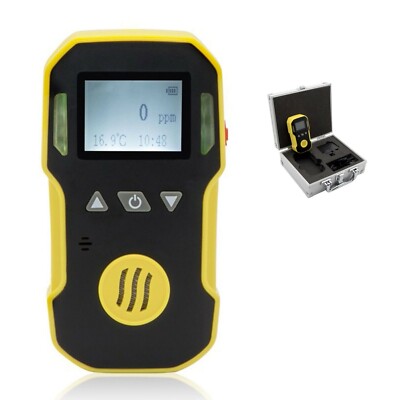 HCN Gas Detector Hydrogen Cyanide Detector with Range 0-50ppm Resolution 0.1ppm