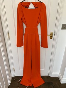 orange dress house of cb