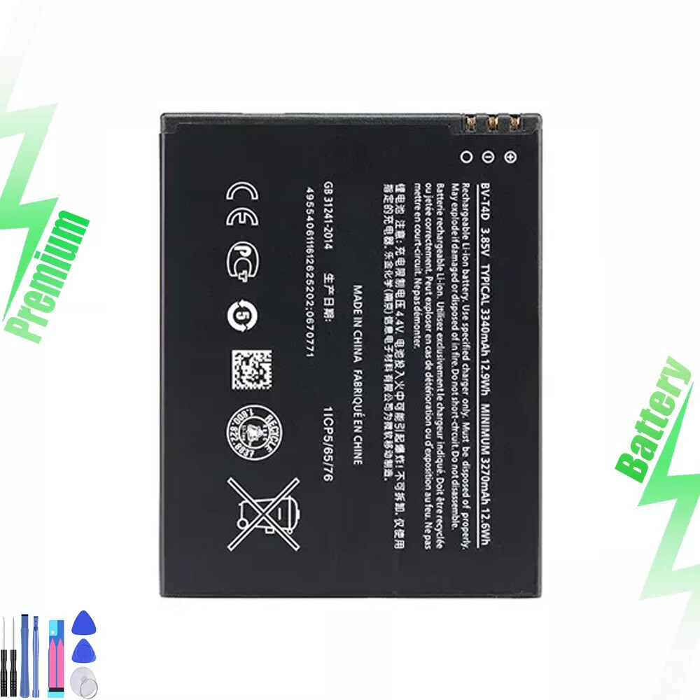 For Microsoft Nokia Lumia 950XL Replacement Battery BV-T4D