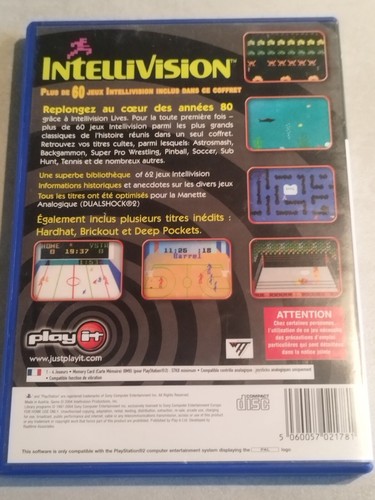 Intellivision Lives THE HISTORY OF Games Video sony PS2 PLAYSTATION 2 Slim - Picture 3 of 3