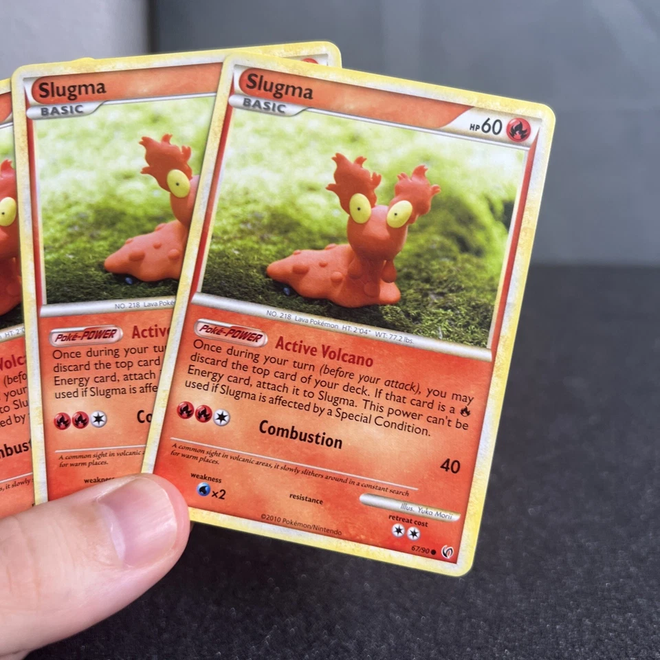 Slugma 67/90 Undaunted Pokemon Card Non-Holo 3 - Image 2 of 4