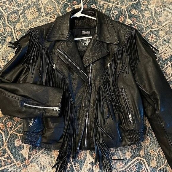 Street Legal Bermans leather moto