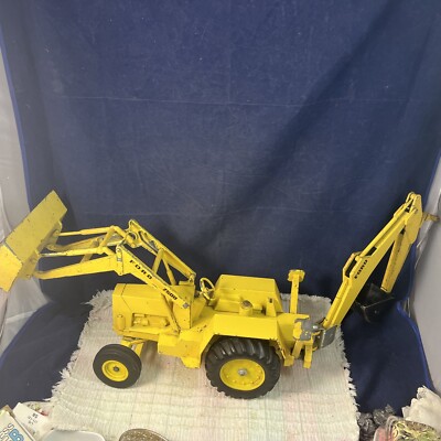 全長約63㎝ FORD 750 バックホーローダー ERTL製 ダイキャスト 1/12スケール ヴィンテージ レトロ玩具 苫小牧西店 全長約63㎝ FORD 750 バックホーローダー ERTL製 ダイキャスト 1/12