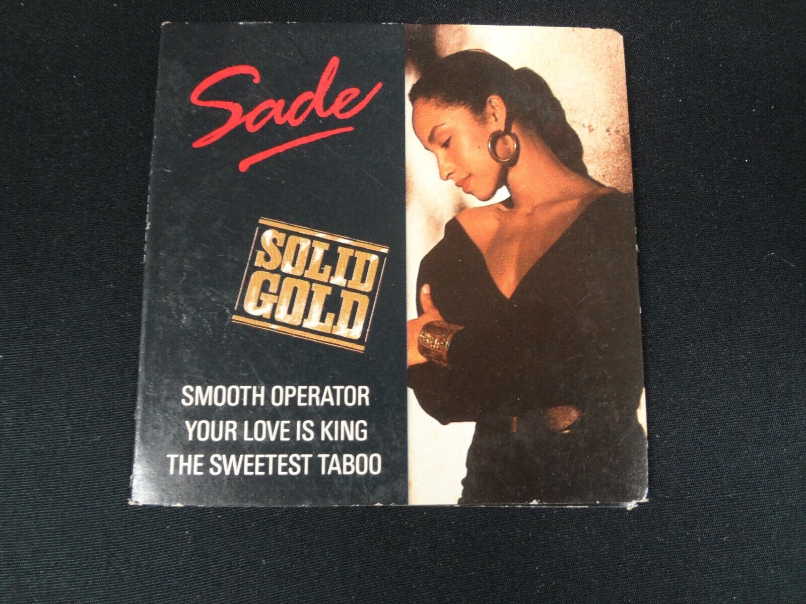 SADE YOUR LOVE IS KING SMOOTH OPERATOR SWEETEST TABOO 3 TRACK EP rare 3' CD