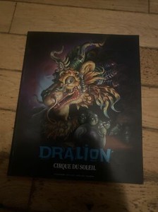 dralion cirque du soleil programme officiel Official Program 1999 2001 Mint