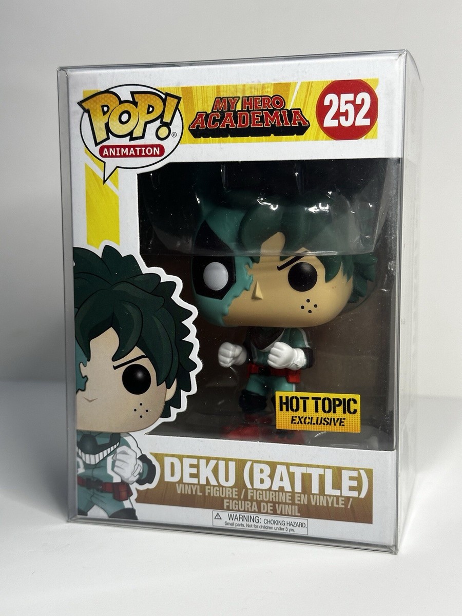 Funko Pop! My Hero Academia Deku (Battle) #252 (Hot Topic Exc) Vinyl Figure