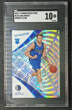 Luka Doncic 2018-19 Panini Revolution Cosmic #/100 Rookie RC SGC 10 Gem Mint