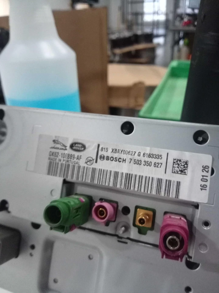 2016 Land Rover Range Rover Sport Infotainment Display White OEM 74000 Miles - Изображение 3 из 4