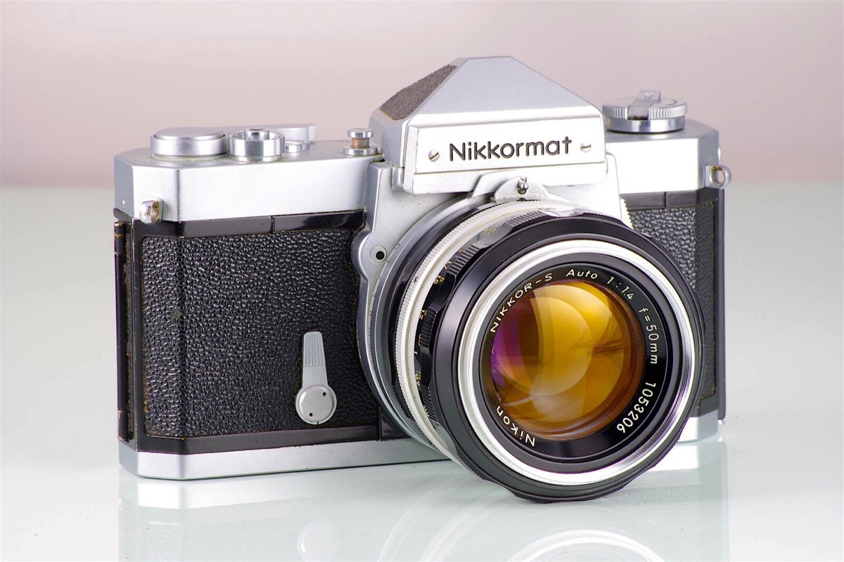 CLASSIC NIKON NIKKORMAT FT-N FTN FOR NIKKOR F LENS + NIKKOR-S F1.4