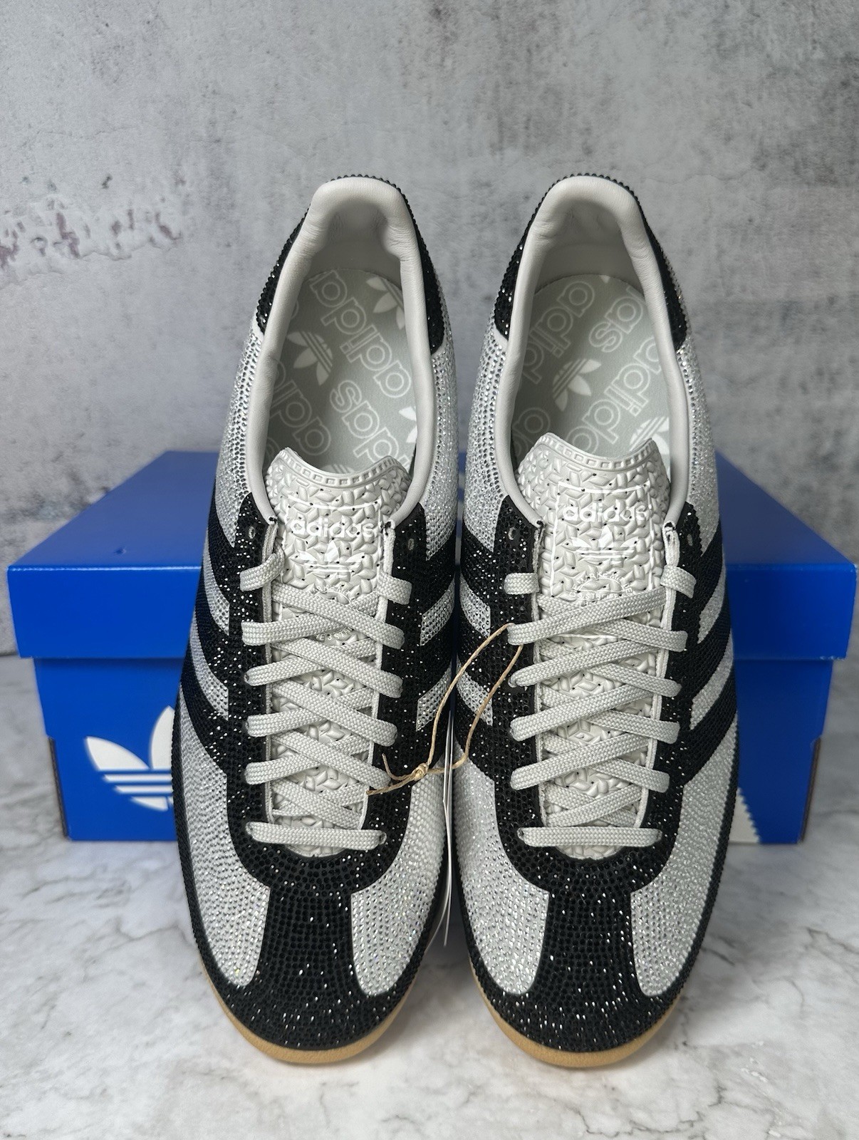 **Adidas SL 72 OG Rhinestone Grey Black (KJ6151) Women's Sizes Authentic *New* thumbnail 3