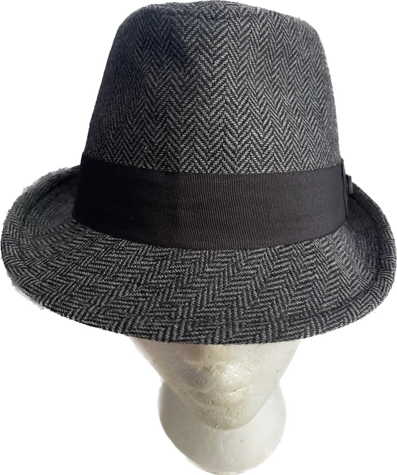 Sean John 男式帽子深灰色涤纶棉均码围 21 英寸 — 第 2/4 张图片