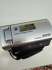 Sony Handycam DCR-SR46 Camcorder 40GB HDD 40x Zoom Parts/Repair Error Message