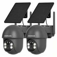 ANRAN Solar/Battery Powered Outdoor Wireless Home Security Camera Wifi System