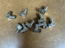 (10) Tru-Spec F-90 F-Type Right Angle Cable TV Connector 90 Degree Plug Adapter