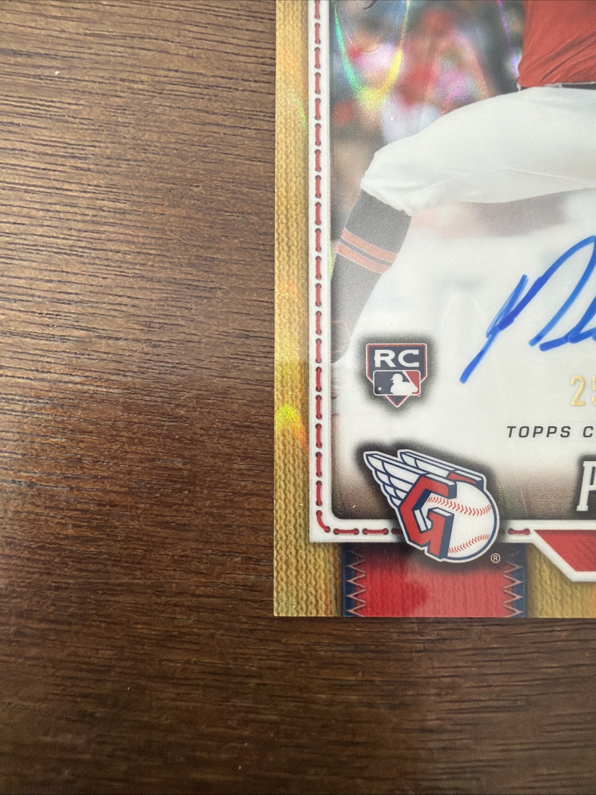 Topps Chrome Baseball 2026 Parker Messick Rookie Auto Gold /50 view 3
