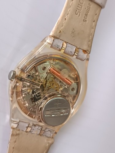 Swatch "Pink Lady" AG 2000 womens quartz Origjinal strap watch - Picture 6 of 12
