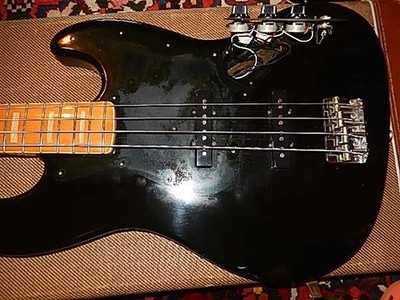 FENDER JAPAN Vintage 1984 E727729 JAZZ BASS BLACK W/OHC Ship From