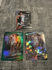 2025 Panini Prizm WNBA Jackie Young Lot Of 3 Green, Fractal, and Cracked Ice