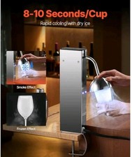 INNOVECO Glass Chiller~CO2 Glass Froster~Fast Freezing~Barware & Dessert Dishes