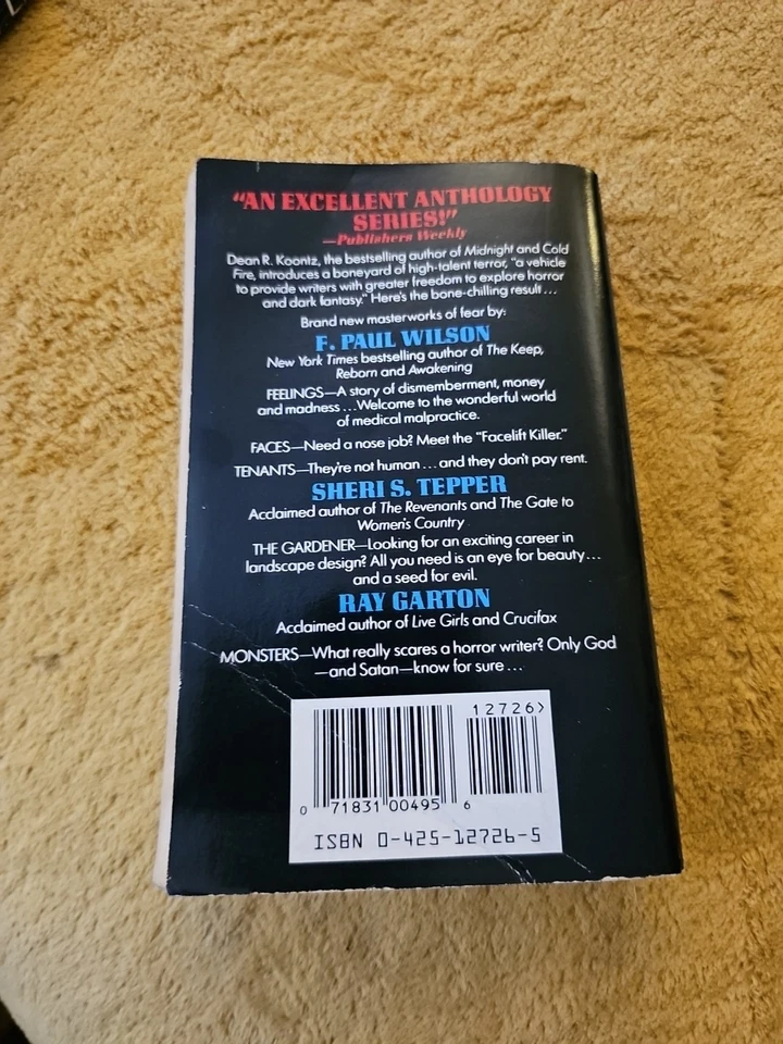 The Bone Yard Horror Stories From F. Paul Wilson More Vintage 80s Paperback 1991 - Image 2 of 4