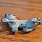 ANTIQUE COLD PAINTED METAL SIAMESE CAT FIGURINE — photo 8