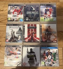 PS3 Game Bundle –9 Games | Call of Duty, Assassin’s Creed III, Unreal Tournament