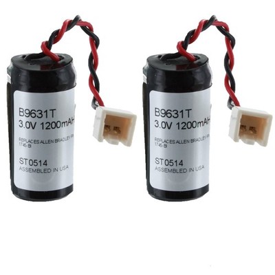 2 Computer Batteries Fit Allen Bradley  Programmable Logic