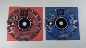 Sony Playstation PSone Console Bundle 2 Controllers 2 Games SCPH-101