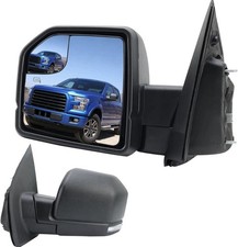 Left Driver Side Door Mirror Assembly Compatible with Ford F150 2015-2020, New
