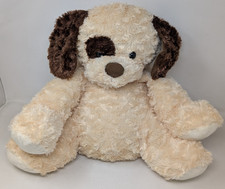 Toys R Us Large Floppy Puppy Dog Plush Brown Spotted Stuffed Animal 2012 VTG Big