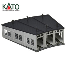 Kato 23-240 N Scale Roundhouse Engine Shed Building Structure Railway Model