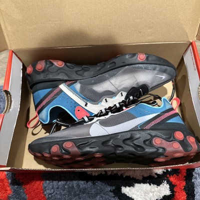 Size 8.5 - Nike React Element 87 Solar Red