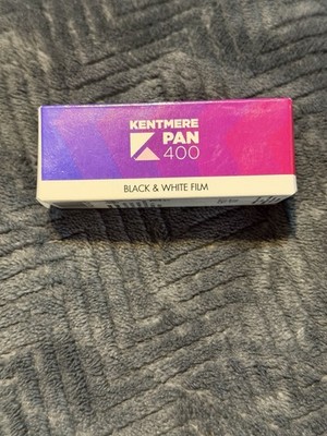 Kentmere Pan 400 Black & White Film 120 ISO 400 Expiration Date 10/2027