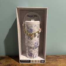 Hydrapeak Nomad 32oz Limited Edition Charmed Edition Tumbler Blue Floral