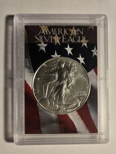 2024 American Silver Eagle West In Plastic Case