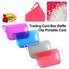 5Pcs Trading Card Box Baffle Clip Card Storage Partition Board Card Box 