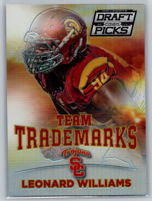 Leonard Williams 2015 Panini Prizm Collegiate Draft Picks Team Trademarks RC #30