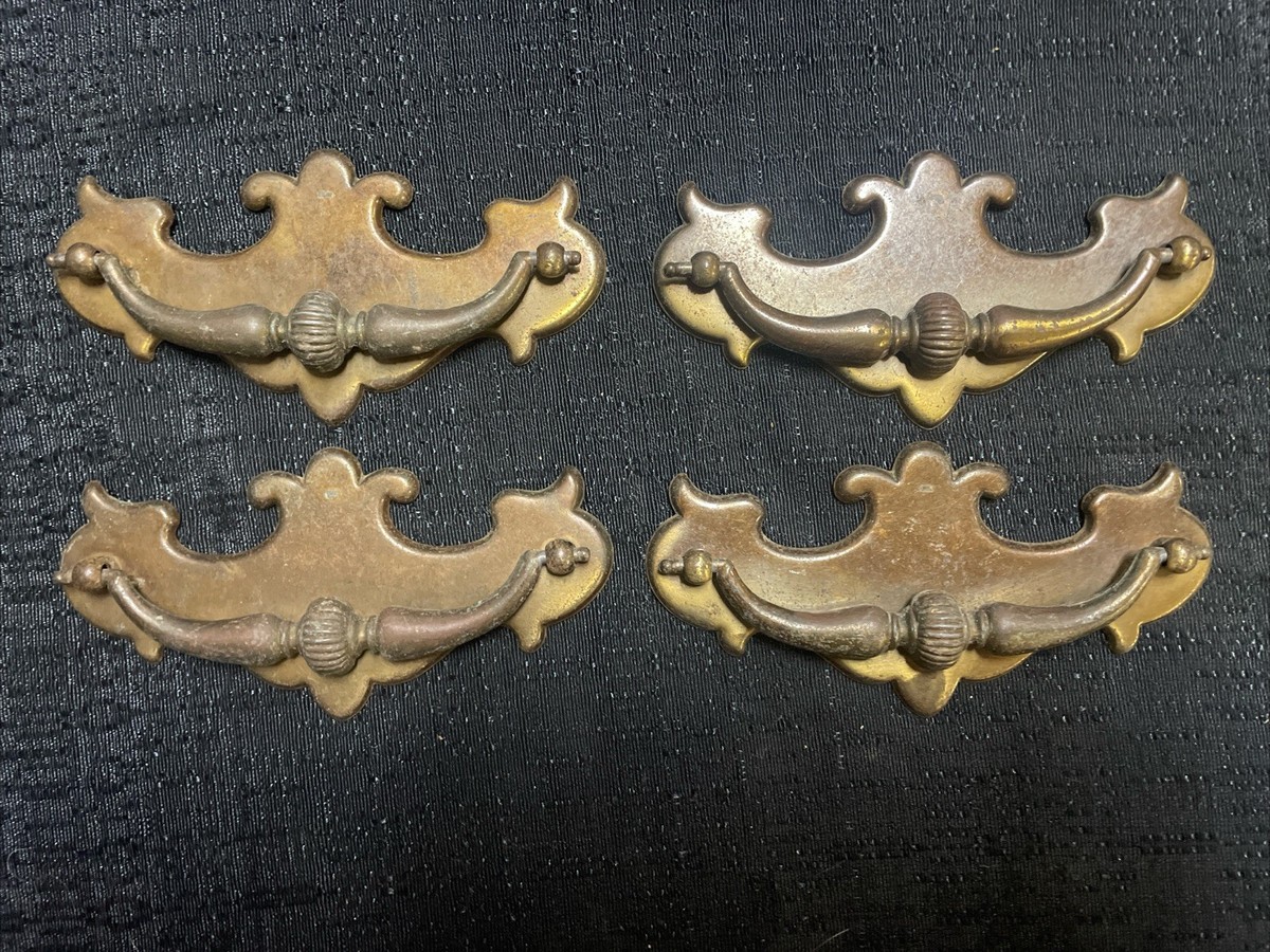 2.5 inch dresser drawer pulls LynnsHardware 2.25" C-C (2-1/4 in Centers) Drawer Pulls Handles Dresser  Pull Brass Cabinet Door Handle Knob Pull 58 mm Centers
