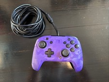 PDP Gaming Faceoff Deluxe Wired Nintendo Switch Pro Controller  Purple