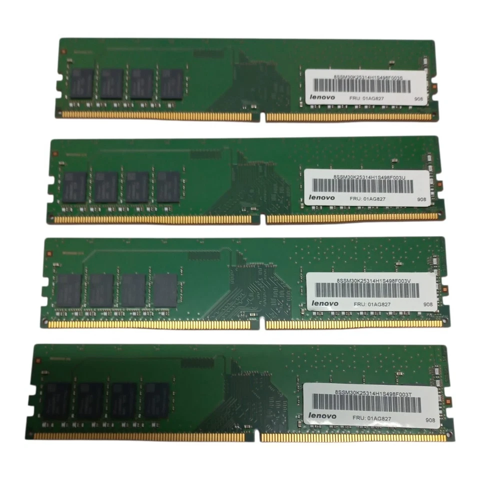 Kit Sk hynix 32GB (4x8 GB) RAM DDR4 2666 MHZ PC4-21300 memorie computer desktop - Immagine 2 di 2
