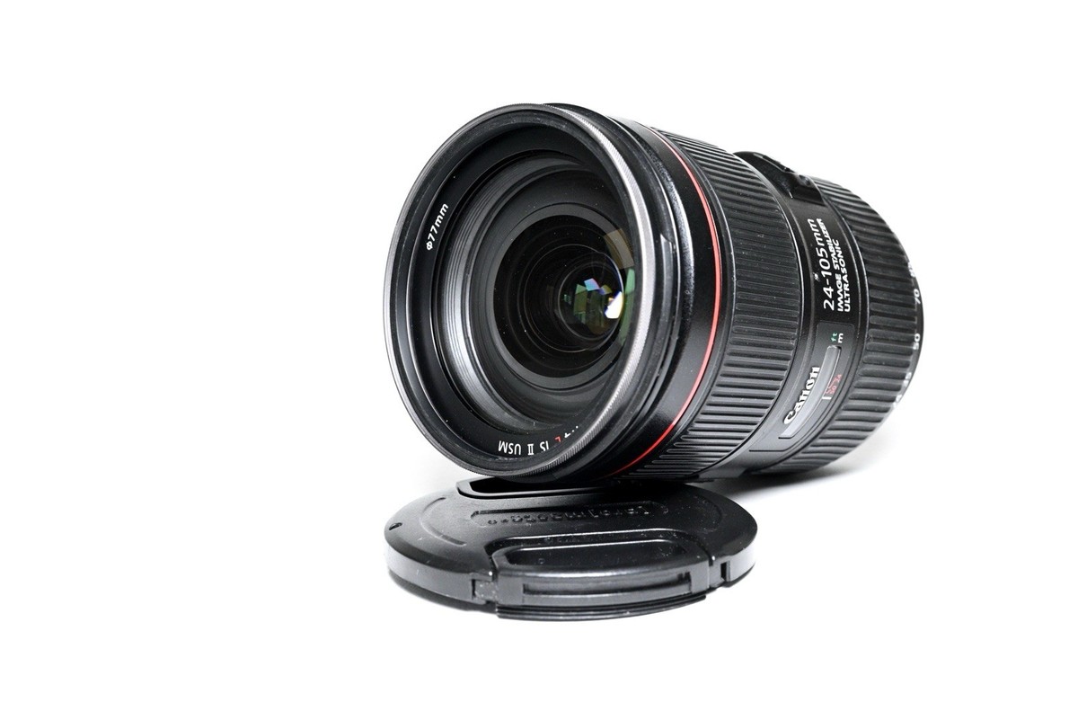 Canon EF 24-105mm f/4L フード、UVフィルター付 Amazon.com : Canon EF 24-105mm f/4L IS USM Zoom Lens - White Box