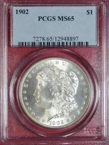 1902-P MORGAN DOLLAR PCGS MS65
