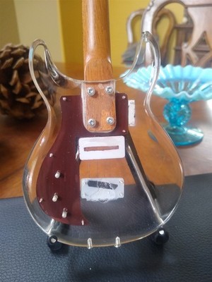 KEITH RICHARDS - See-thru Dan Armstrong 1:4 Maßstab Replik Gitarre ~Axe Heaven~