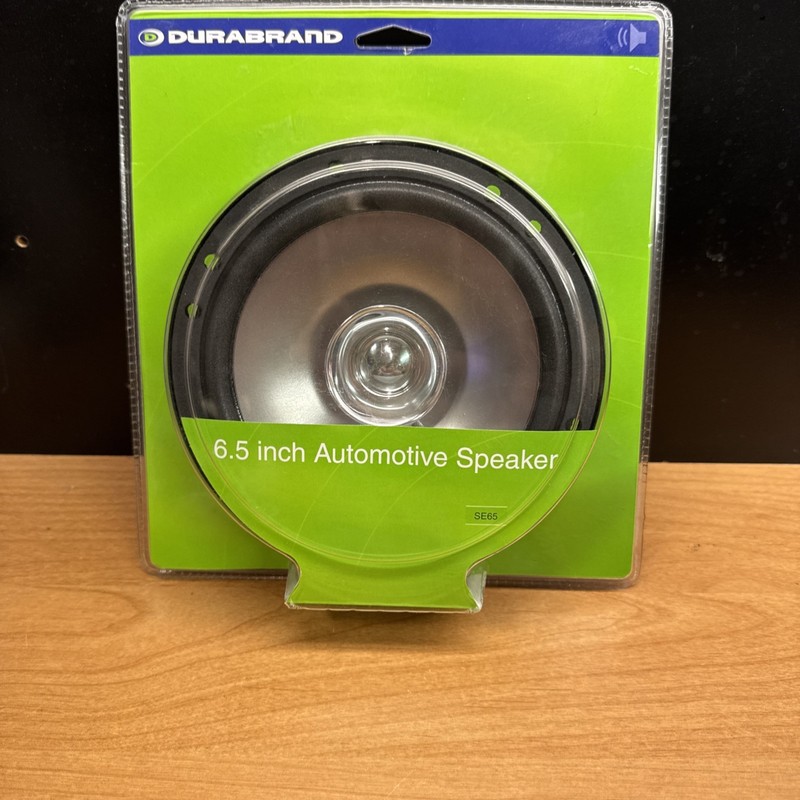 Durabrand 6.5" Car Audio Speaker Polypropylene SE65 Watt Stereo